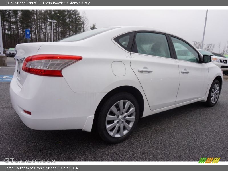Fresh Powder / Marble Gray 2015 Nissan Sentra S