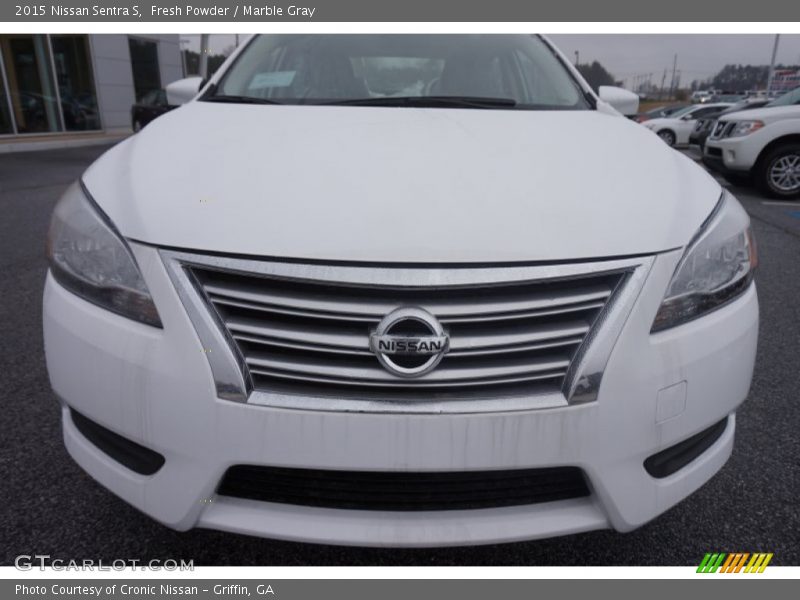 Fresh Powder / Marble Gray 2015 Nissan Sentra S