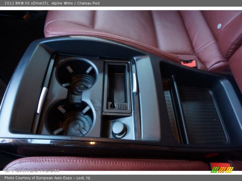 Alpine White / Chateau Red 2011 BMW X6 xDrive35i