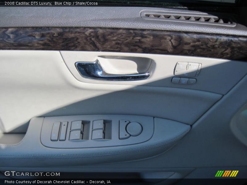 Blue Chip / Shale/Cocoa 2008 Cadillac DTS Luxury