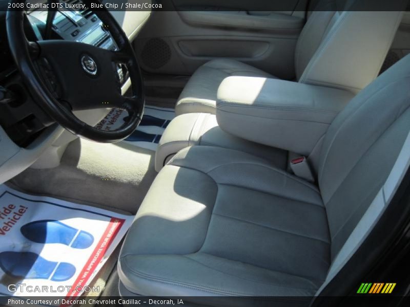 Blue Chip / Shale/Cocoa 2008 Cadillac DTS Luxury