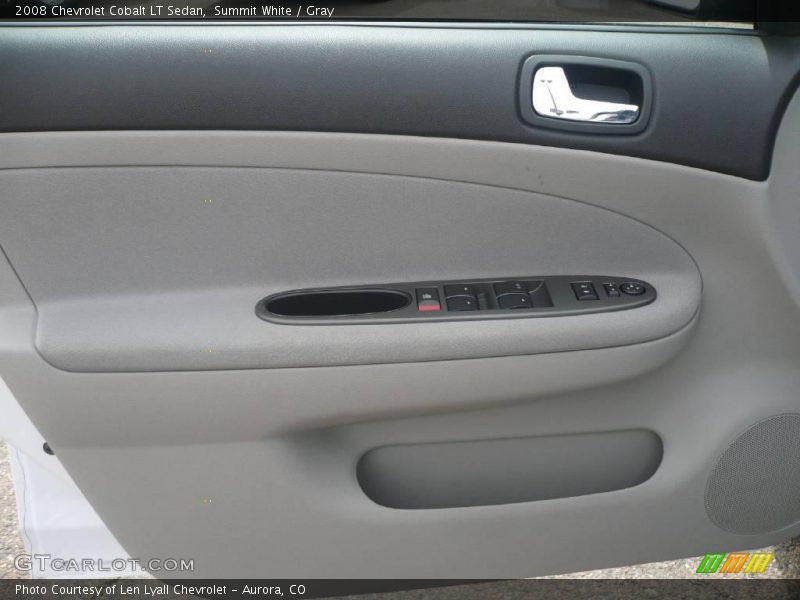 Summit White / Gray 2008 Chevrolet Cobalt LT Sedan