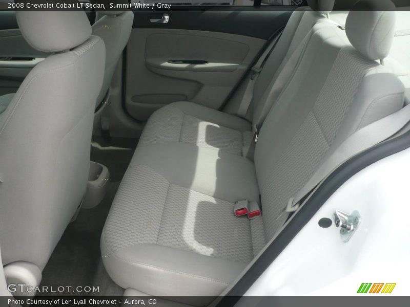 Summit White / Gray 2008 Chevrolet Cobalt LT Sedan