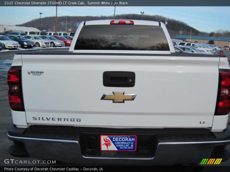 Summit White / Jet Black 2015 Chevrolet Silverado 2500HD LT Crew Cab