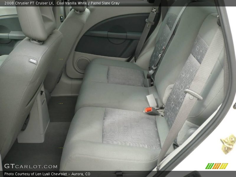 Cool Vanilla White / Pastel Slate Gray 2008 Chrysler PT Cruiser LX
