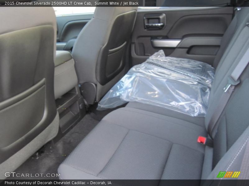 Summit White / Jet Black 2015 Chevrolet Silverado 2500HD LT Crew Cab