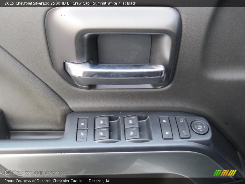 Summit White / Jet Black 2015 Chevrolet Silverado 2500HD LT Crew Cab