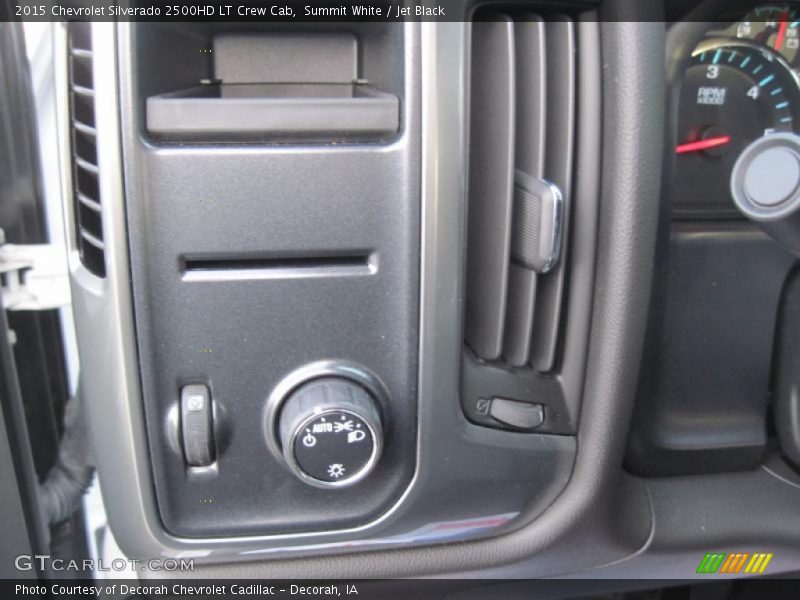 Summit White / Jet Black 2015 Chevrolet Silverado 2500HD LT Crew Cab