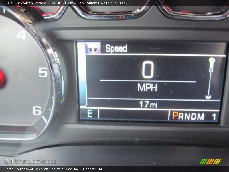 Summit White / Jet Black 2015 Chevrolet Silverado 2500HD LT Crew Cab