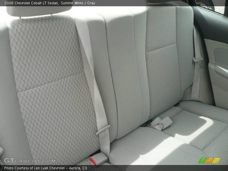 Summit White / Gray 2008 Chevrolet Cobalt LT Sedan