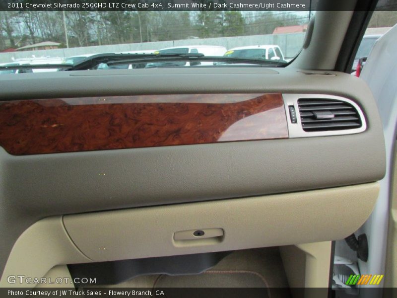 Summit White / Dark Cashmere/Light Cashmere 2011 Chevrolet Silverado 2500HD LTZ Crew Cab 4x4