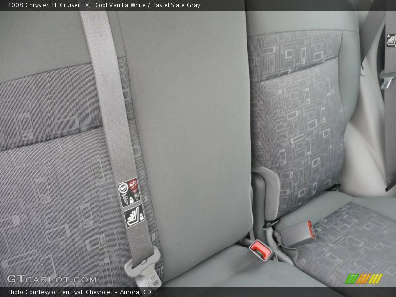 Cool Vanilla White / Pastel Slate Gray 2008 Chrysler PT Cruiser LX