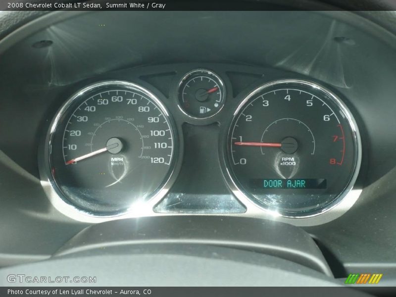 Summit White / Gray 2008 Chevrolet Cobalt LT Sedan