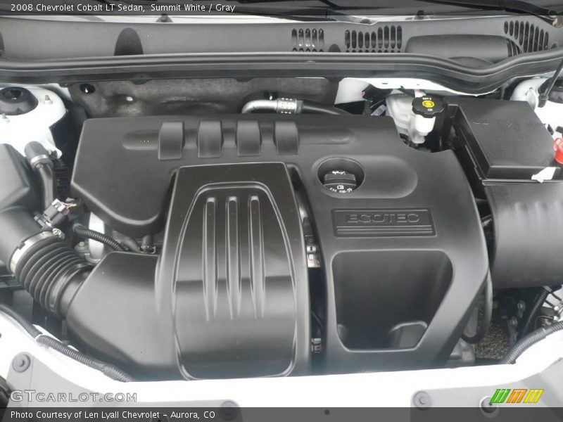 Summit White / Gray 2008 Chevrolet Cobalt LT Sedan