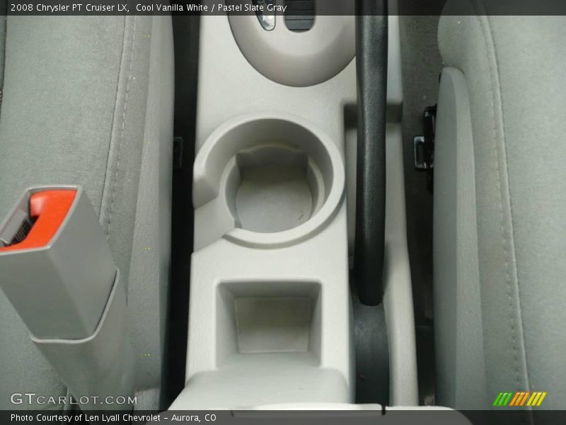 Cool Vanilla White / Pastel Slate Gray 2008 Chrysler PT Cruiser LX