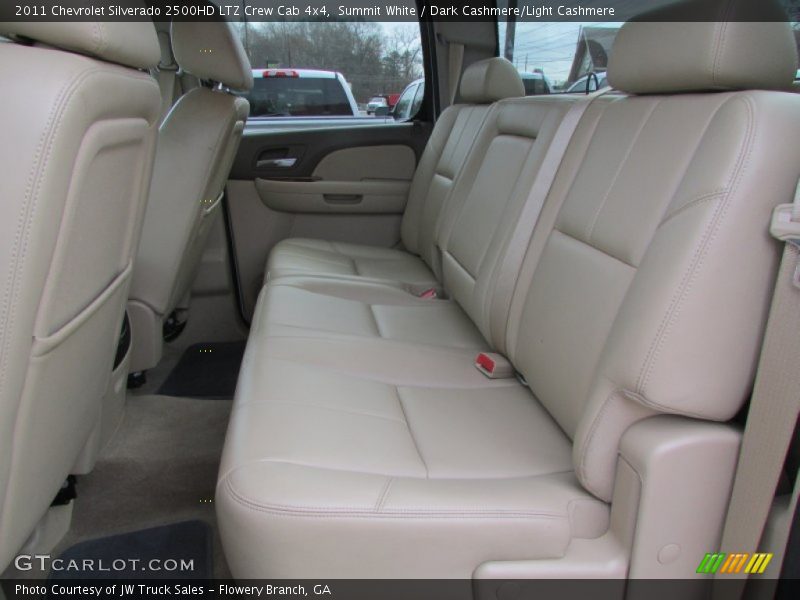 Summit White / Dark Cashmere/Light Cashmere 2011 Chevrolet Silverado 2500HD LTZ Crew Cab 4x4