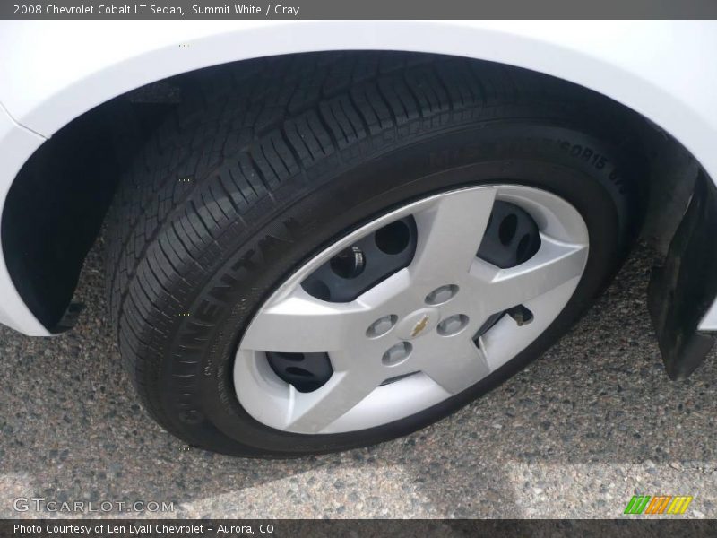 Summit White / Gray 2008 Chevrolet Cobalt LT Sedan