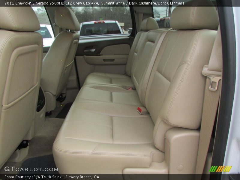 Summit White / Dark Cashmere/Light Cashmere 2011 Chevrolet Silverado 2500HD LTZ Crew Cab 4x4