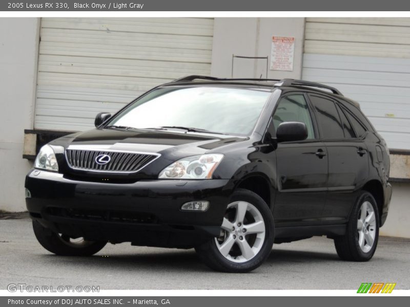 Black Onyx / Light Gray 2005 Lexus RX 330