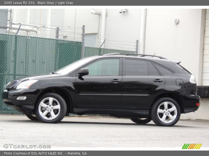 Black Onyx / Light Gray 2005 Lexus RX 330