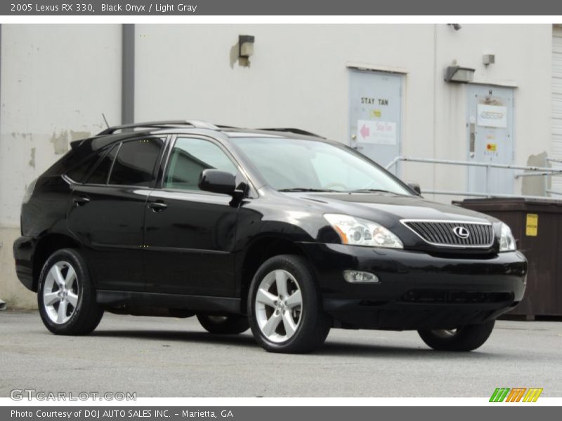 Black Onyx / Light Gray 2005 Lexus RX 330