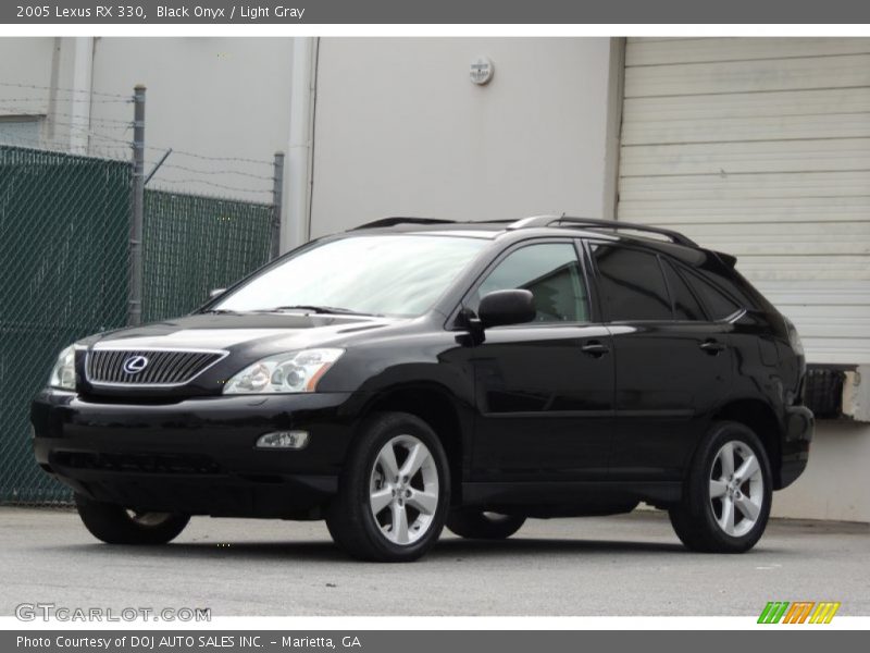 Black Onyx / Light Gray 2005 Lexus RX 330