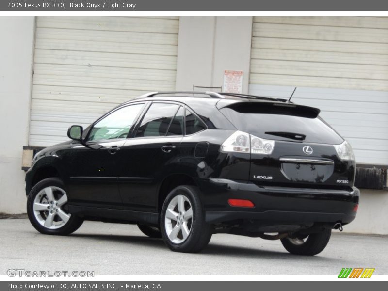 Black Onyx / Light Gray 2005 Lexus RX 330