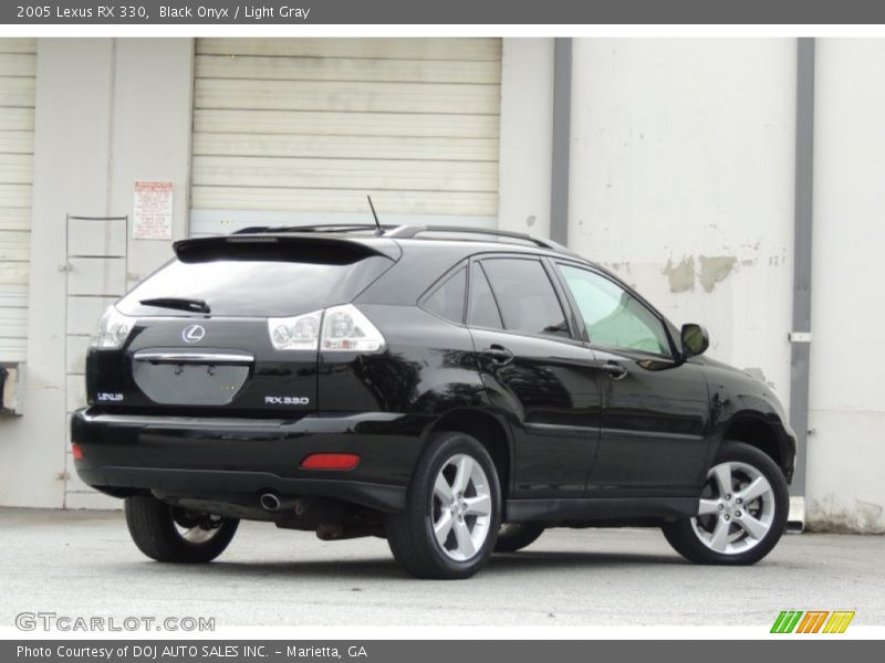 Black Onyx / Light Gray 2005 Lexus RX 330