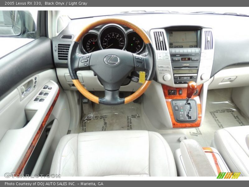 Black Onyx / Light Gray 2005 Lexus RX 330
