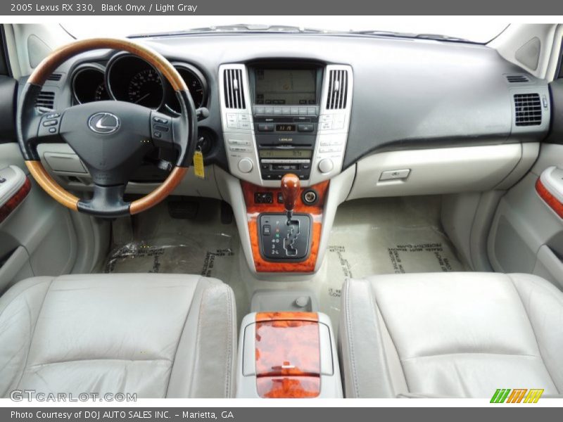 Black Onyx / Light Gray 2005 Lexus RX 330