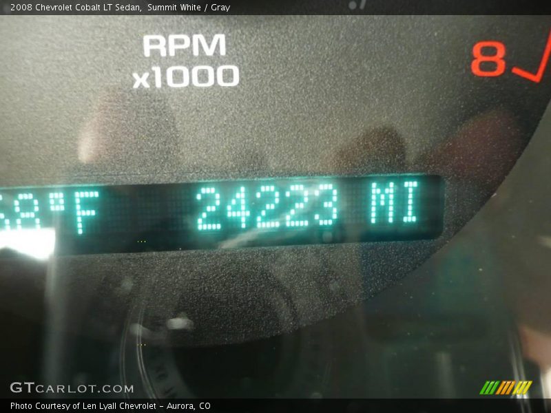 Summit White / Gray 2008 Chevrolet Cobalt LT Sedan