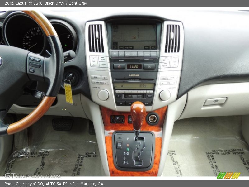 Black Onyx / Light Gray 2005 Lexus RX 330