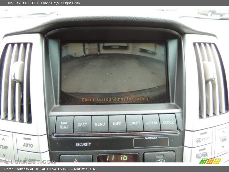 Black Onyx / Light Gray 2005 Lexus RX 330