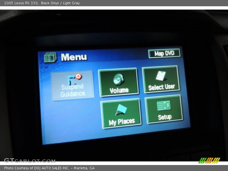 Black Onyx / Light Gray 2005 Lexus RX 330