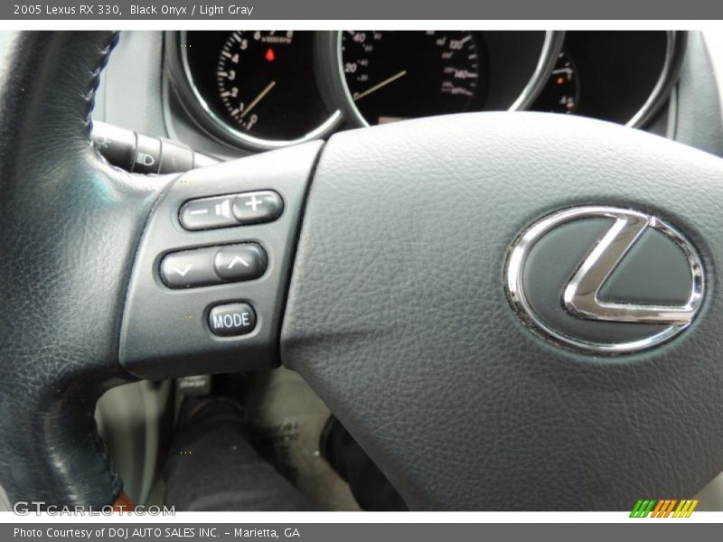 Black Onyx / Light Gray 2005 Lexus RX 330