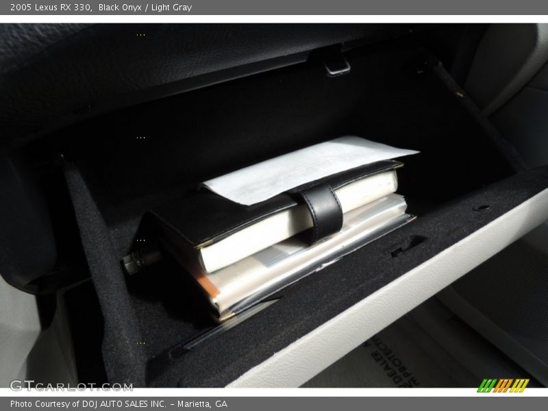 Black Onyx / Light Gray 2005 Lexus RX 330
