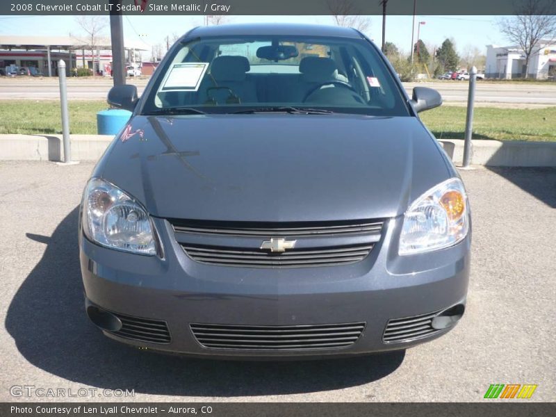 Slate Metallic / Gray 2008 Chevrolet Cobalt LT Sedan