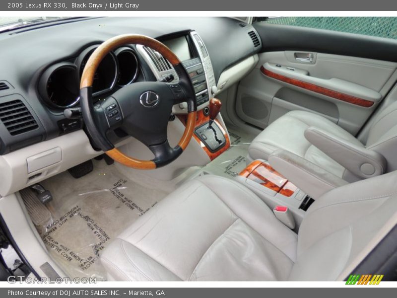 Black Onyx / Light Gray 2005 Lexus RX 330