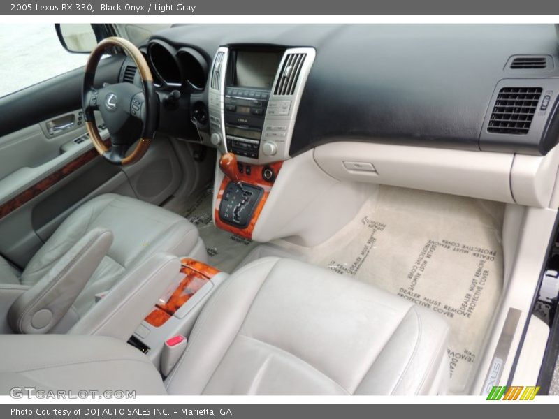 Black Onyx / Light Gray 2005 Lexus RX 330