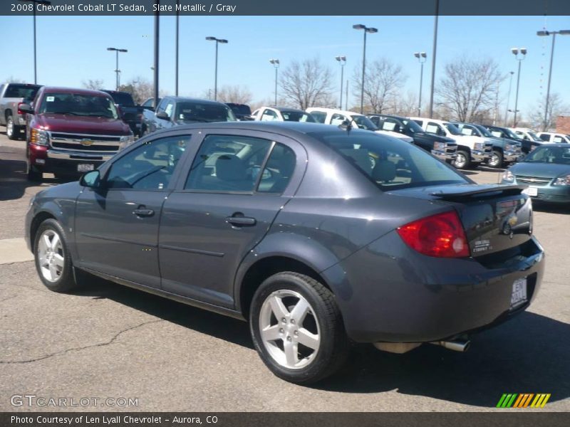 Slate Metallic / Gray 2008 Chevrolet Cobalt LT Sedan
