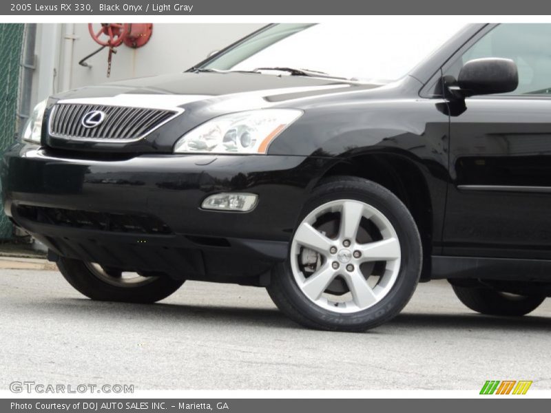 Black Onyx / Light Gray 2005 Lexus RX 330