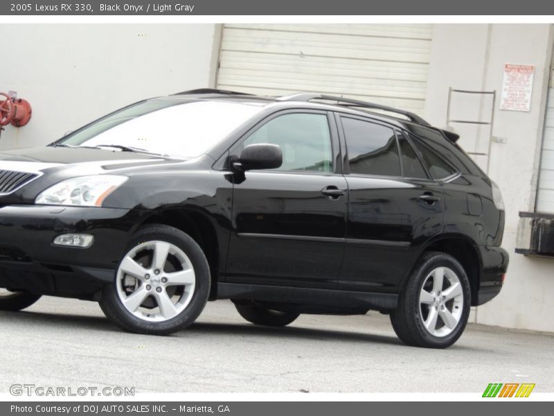 Black Onyx / Light Gray 2005 Lexus RX 330