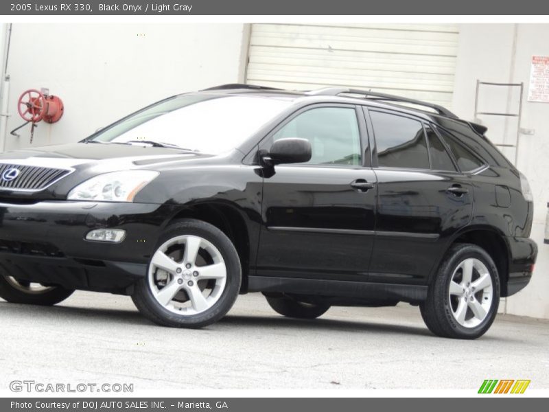 Black Onyx / Light Gray 2005 Lexus RX 330