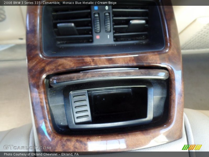 Monaco Blue Metallic / Cream Beige 2008 BMW 3 Series 335i Convertible