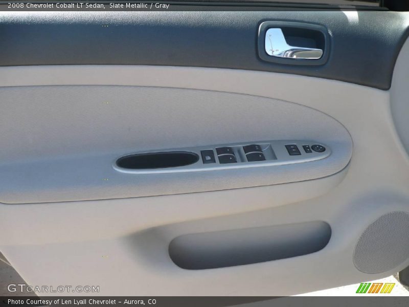 Slate Metallic / Gray 2008 Chevrolet Cobalt LT Sedan