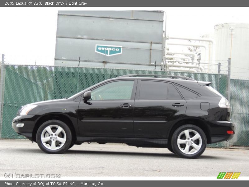 Black Onyx / Light Gray 2005 Lexus RX 330