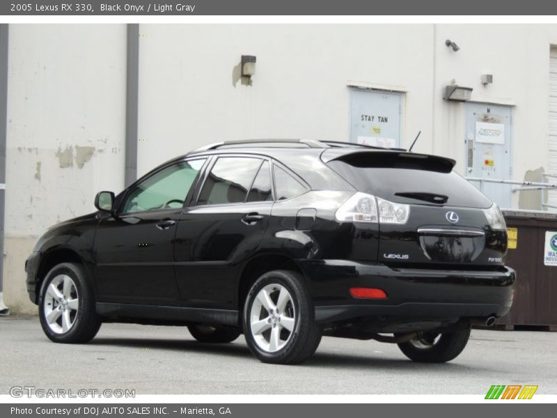 Black Onyx / Light Gray 2005 Lexus RX 330