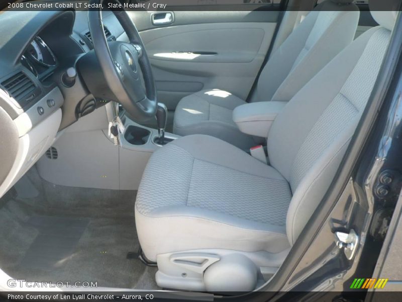 Slate Metallic / Gray 2008 Chevrolet Cobalt LT Sedan