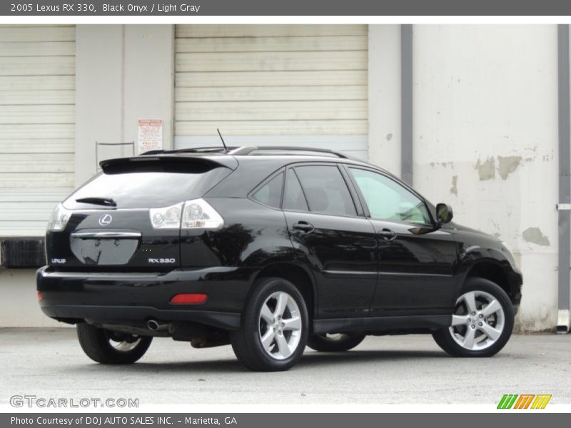 Black Onyx / Light Gray 2005 Lexus RX 330