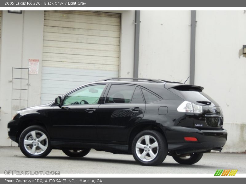Black Onyx / Light Gray 2005 Lexus RX 330